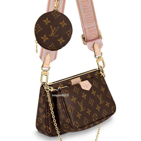 multi pochette louis vuitton brown strap|louis vuitton pochette strap only.